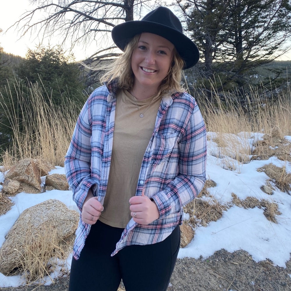 Plaid long sleeve
